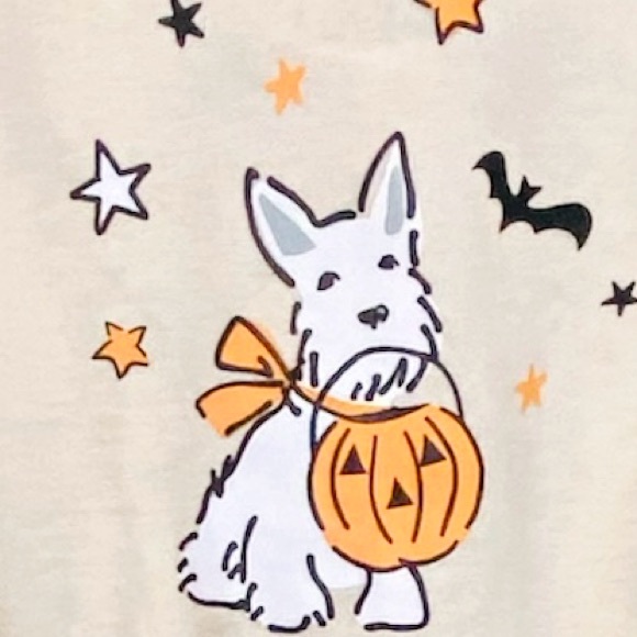LAURA ASHLEY Scotty Dog Halloweeen
Pajamas Girl’s Size 4T - Picture 4 of 4